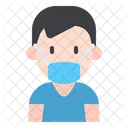 Boy With Mask Kid Young Icon