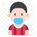 Boy With Mask Kid Young Icon