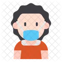 Boy With Mask Kid Young Icon