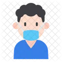 Boy With Mask Kid Young Icon