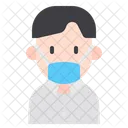 Boy With Mask Kid Young Icon