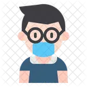 Boy With Mask Kid Young Icon