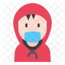 Boy With Mask Kid Young Icon