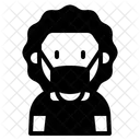 Boy With Mask Kid Young Icon