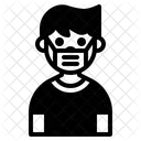 Long Hair Boy Avatar Icon