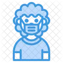 Boy With Mask  Icon