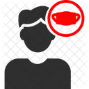 Boy with mask  Icon