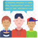 Boys Discussion  Icon
