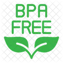 Bpa Free Plastic Free Ecology Icon