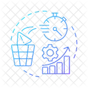Lean BPM BPM Gerenciamento De Processos De Negocios Ícone