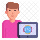 BPO-Prozess  Symbol