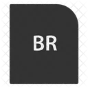 Br File Document Icon