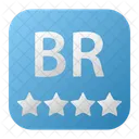 Br Tipo De Arquivo Arquivo De Extensao Ícone
