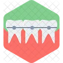 Braces Teeth Dentist Icon