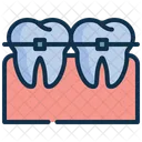Braces Teeth Tooth Icon