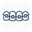 Braces Teeth  Icon