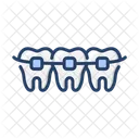 Braces Teeth  Icon
