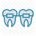 Braces Tooth Tooth Stomatology Icon