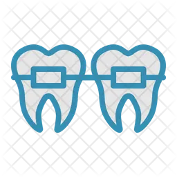 Braces tooth  Icon