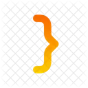 Bracket Curly Right Sign Bracket Icon