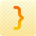 Bracket Curly Right Icon