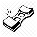 Bracket Mat Exercise Gym Icon