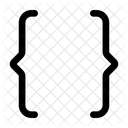 Brackets Code Coding Icon