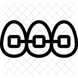 Brackets, Clinic, Medicine, Doctor, Treatment Icon