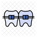 Frenos Dentista Diente Icon