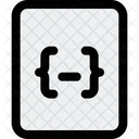 Brackets File  Icon