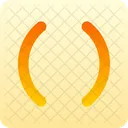 Brackets Round  Icon