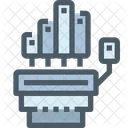 Maquina Mao Robotica Icon