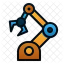 Braco Robotico Automacao Maquina Icon