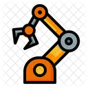 Braco Robotico Automacao Maquina Icon