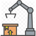 Braco Robotico Logistico Braco Robotico De Armazem Braco Icon