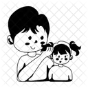 Braiding Pigtails  Icon