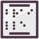 Braile Hints Disability Icon