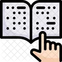 Network Communication Braille Icon