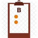 Braille B Braille Illustration Icon