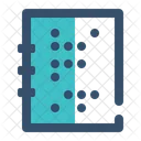 Alphabet Braille Text Icon
