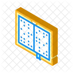 Braille Book  Icon