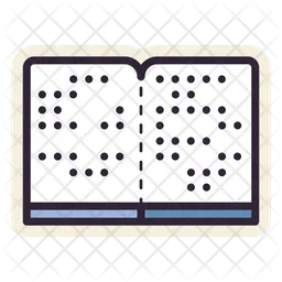 Braille Book  Icon