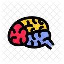 Brain Creativity Intelligence Icon
