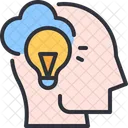 Brain Idea Head Icon