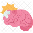 Brain Damage Medical Icon