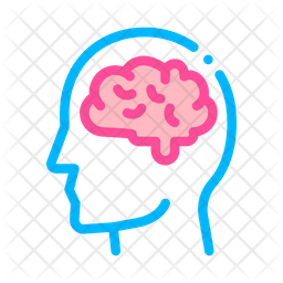 Human Brain Icon Of Colored Outline Style Available In Svg Png Eps Ai Icon Fonts