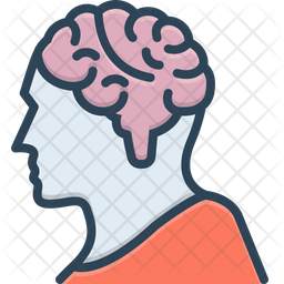 Brain Icon Of Colored Outline Style Available In Svg Png Eps Ai Icon Fonts