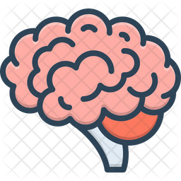 Brain Icon Of Colored Outline Style Available In Svg Png Eps Ai Icon Fonts