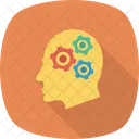 Brain Configuration Design Icon
