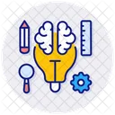Brain Creative Genius Icon